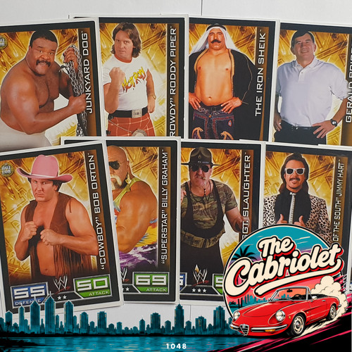2008 topps wwe slam attax - wwe, hall