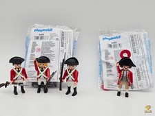 Playmobil 9886 9885 Rotrocksoldaten England Rotröcke Kapitän Piraten Soldaten