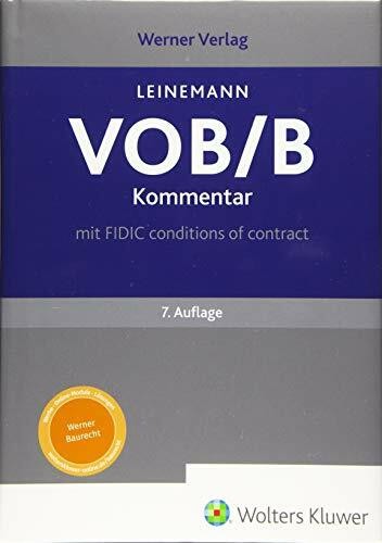 Vob kommentar mit fidic - kommentar:,
