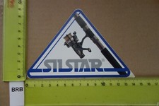 Alter Aufkleber Angeln Fischen Zubehör SILSTAR Angelrolle