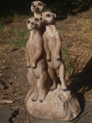 Erdmännchen deko figur - erdmännchen,