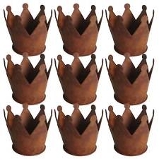 Gartendeko Rost Mini Krone