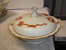Meissen reicher Drache Rot