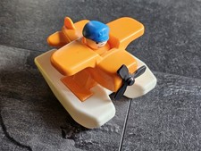 Wasserflugzeug mit figur - ,