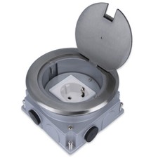 Bodensteckdose Einbausteckdose