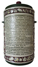 Großer Rumtopf mit Rezept 8 Liter Marzi & Remy Westerwald Keramik 60er 70er TOP