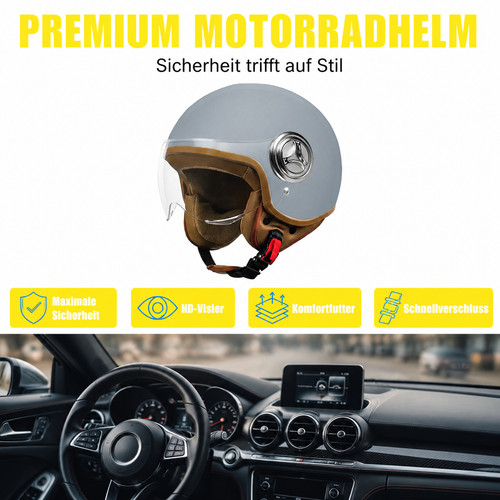 Jethelm schwarz grau - jethelm,