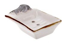 Exotische Keramik Seifenschale