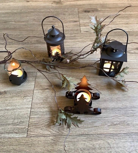 4er set windlichter laternen - 4er,