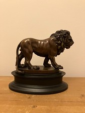 Giovanni da Bologna Skulptur "Medici-Löwe" Bronze handgefertigt