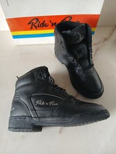 RIDE `n RUN Reitstiefeletten Kinder schwarz Gr 33 34 Leder bequem NEU %%% UVP69€