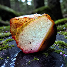 Achat-Geode-Teelichthalter