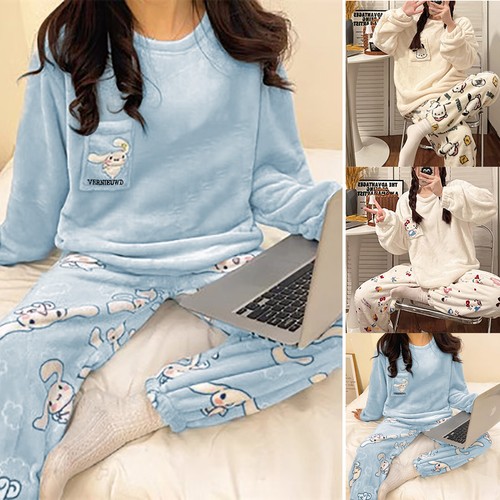 Baggy damen pyjama schlafanzug - pyjama,