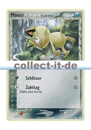 Pokemon 110 mauzi - 71/110,