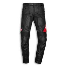 Ducati Leder Motorrad Motorradhose Sport Biker Herren Racing CE Armoured