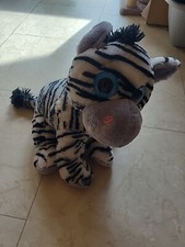 Tedi Kuschelfreunde Kuscheltier Zebra mit Glitzeraugen Neuw. Ca. 40 bis 43 cm