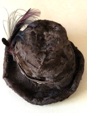 Damen Pelz / Fell - Hut, Kalb, Kopfumfang: 59 cm