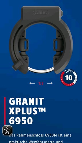 Abus 6950m granit xplus - granit,
