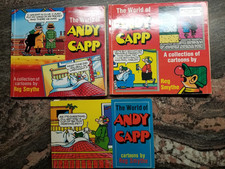 3 x The World of Andy Capp (1991, 92 und 94) UK – (gebraucht) (dt. Willi Wacker)