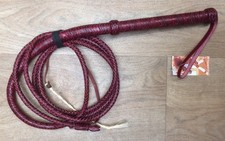"Cattleman´s" BULL WHIP - Bullenpeitsche aus Latigo-Leder in 2 Längen - NEU!!!