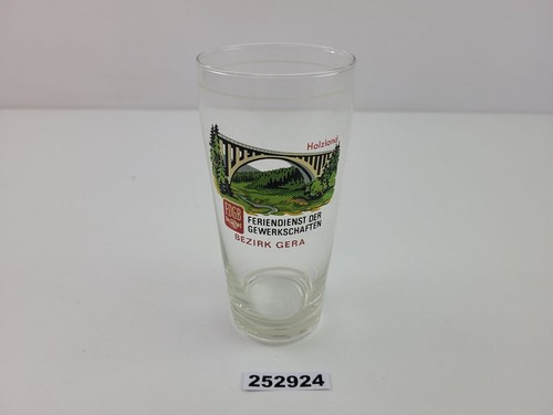 Ddr bierglas fdgb feriendienst - ddr,
