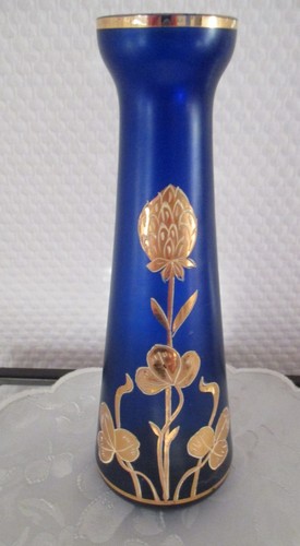 1900er bohemia glas vase - 1900er,