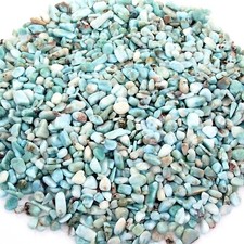 schöne kleine Larimar Trommelsteine Ø ca. 6 - 12 mm / AAA - Qualität