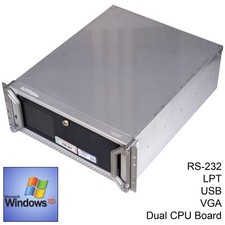 INDUSTRIELLER RECHNER GA-GVXD7 BOARD + DUAL CPU SOCKET 370 RS-232 LPT PCI M1094