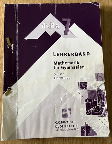 Lehrerband delta mathematik - lehrerband,