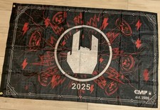 Wacken Open Air 2025, W: O: A, METAL EMP Flagge Fahne 2025