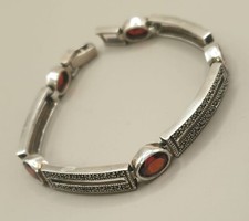 Vintage Granat und Markasiten