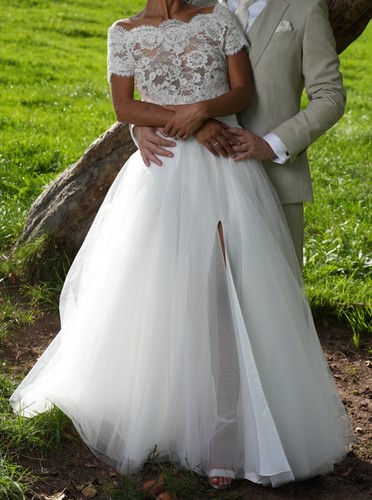 Brautkleid zweiteiler - brautkleid,