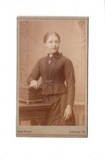 CDV Foto Feines junges