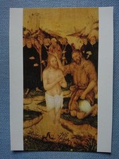 alte Ansichtskarte Postkarte AK Lucas Cranach Die Taufe Christi Kemberg Altar