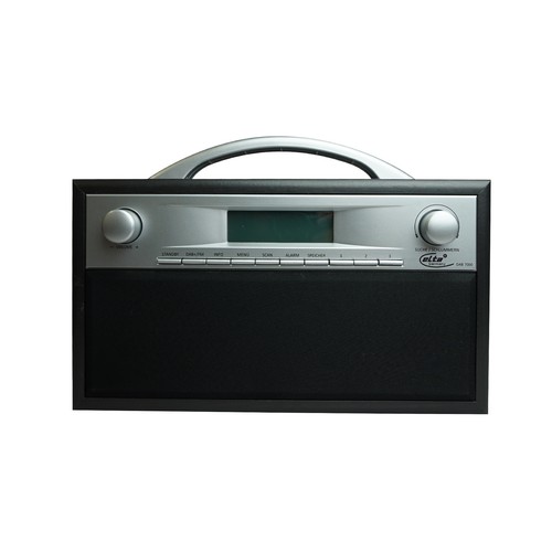 Elta dab radiowecker - dab+, holz