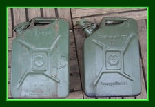 Original DDR ! BAT  Benzinkanister Kraftstoff Kanister Metall 10l Liter 2 Stück