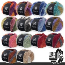 Lana Grossa 100 g Gigante Alpakagarn Farbverlauf Wolle Stricken 14 Farben