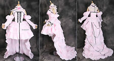 a-064 L/XL/XXL CHOBITS CHI pink Cosplay Kostüm LOLITA costume dress Abend-kleid
