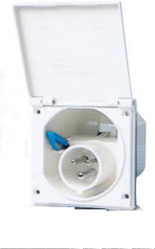 Einspeisestecker weiß 230