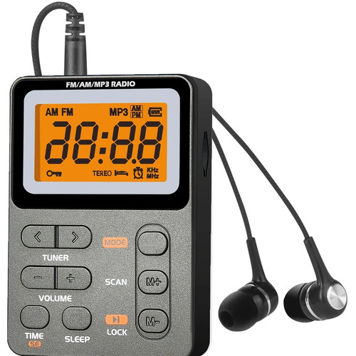 Tragbares mini radio - fm/am,