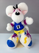 Diddl Maus Plüschfigur Sportler Nr.1 90er Jahre Stofftier Sammlerstück TOP