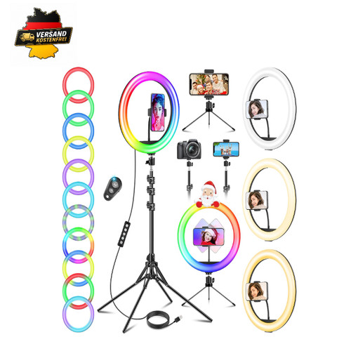 Ringlicht mit stativ - stativ, und