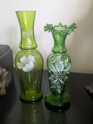 Kleine glasvasen grün - kleine, in