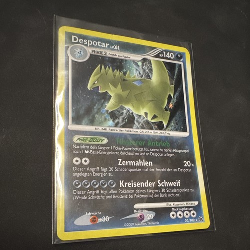 Despotar pokemon 100 - despotar, 30/100