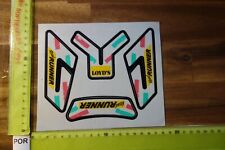 Alter Aufkleber Sport Mode Kleidung Schuhe LOYD'S ROAD RUNNER