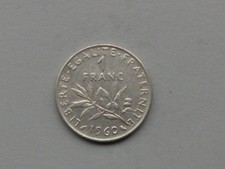 Frankreich 1 Franc   1960