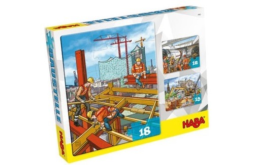 Haba puzzle baustelle 7465 - haba,
