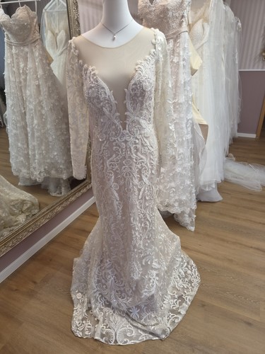 Ivory brautkleid fit flair - brautkleid,