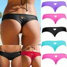 SeXy Love Herz Cut Out Brazilian Bikini String Thong Hotpants Badehose Slip SeXy