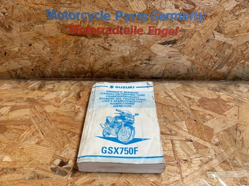 Suzuki gsx750f buch book - gsx750f, ak